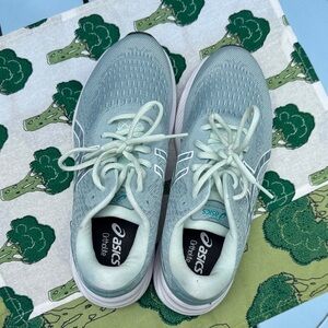 Asics sea foam green blue Athletic Sneakers